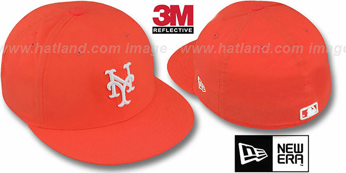 orange mets hat