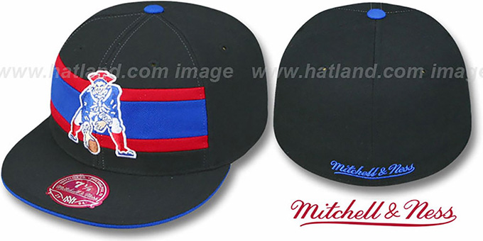 patriots throwback fitted hat