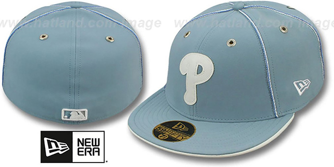 phillies light blue fitted hat