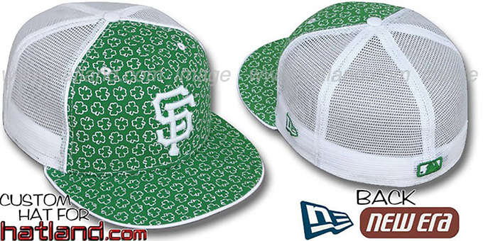 shamrock fitted hat