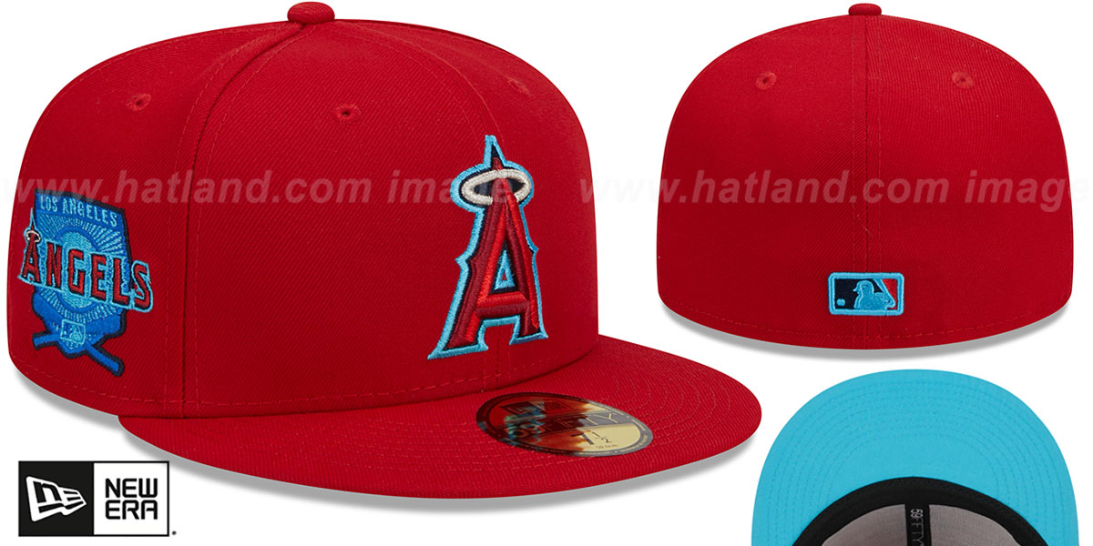 Los Angeles Anaheim Angels 2023 FATHERS DAY Fitted Hat