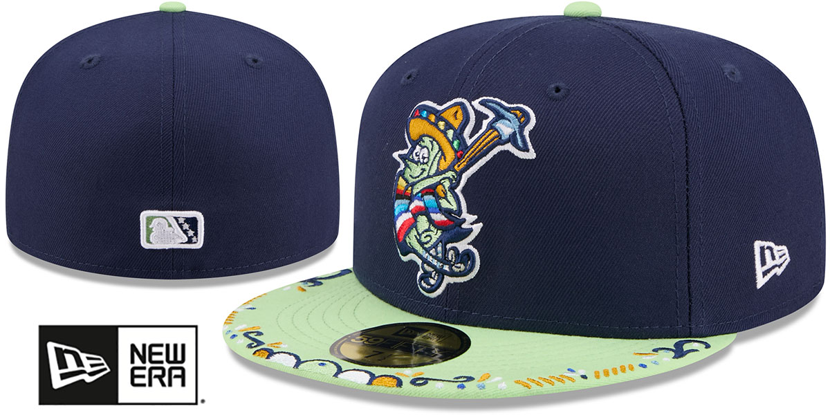 Wilmington Blue Rocks 2026 COPA DE LA DIVERSION Navy-Lime Fitted
