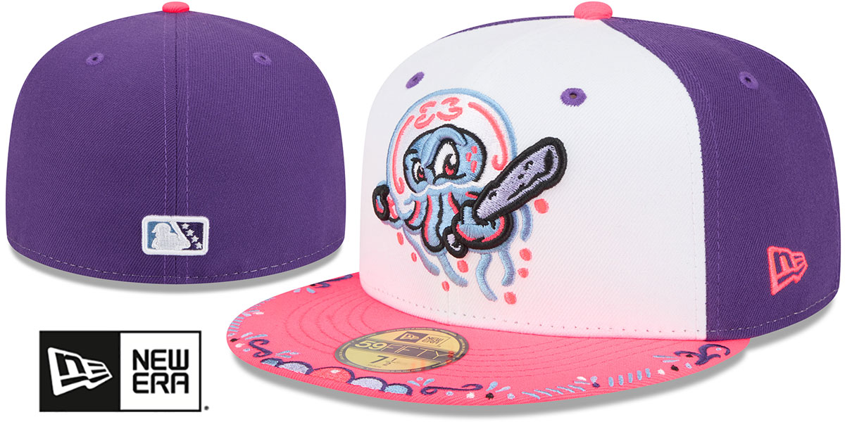 Jersey Shore Blueclaws 2026 COPA DE LA DIVERSION White-Purple-Pin