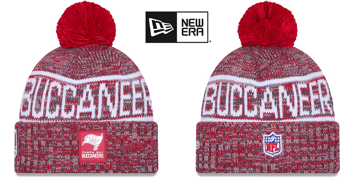 Tampa Bay Buccaneers White Beanie design with Logo, Red &‎ Crystal Rhinestones SKNFRSCBWHTTB_s_2048x.jpg?v=  main image 2