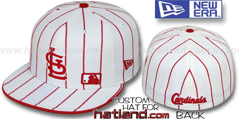 St Louis Cardinaux New Era 59FIFTY Casquette Ajustée Homme 7 3/8 Blanc