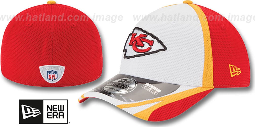 Kansas City Chiefs 2014 NFL TRAINING FLEX White Hat