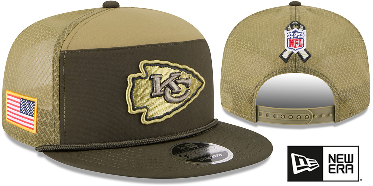 Acheter la casquette 39Thirty des Kansas City Chiefs Salute to Service