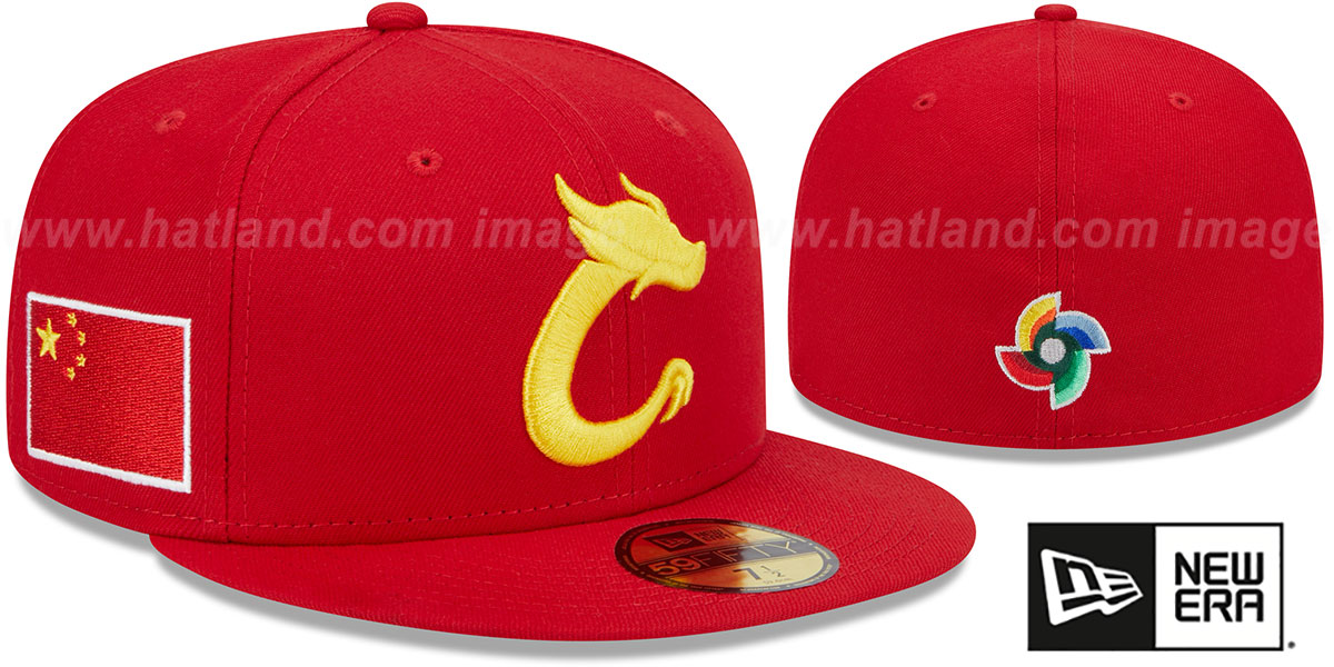 Canada China 2023 WBC GAME Red Hat by New Era