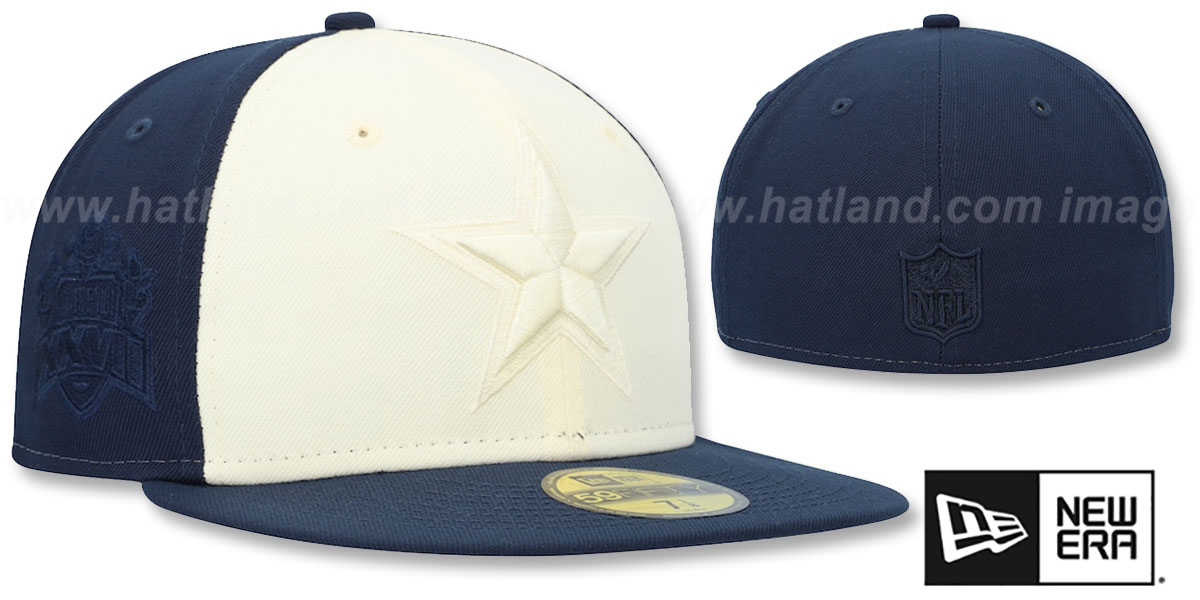 キャップ Cowboys SB XXVIII 59FIFTY 7 3/8 Men's New Era Blue Dallas Cowboys Multi Side Patch Super