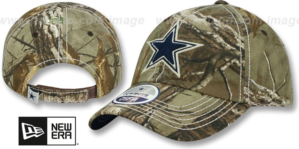 Cowboys THE HUNTER REALTREE Strapback Hat display picture 2