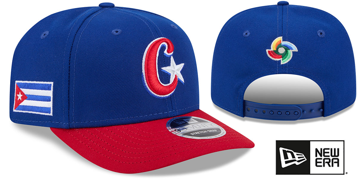 Cuba 2026 WBC GAME STRETCH-SNAP Royal-Red Hat by New Era
