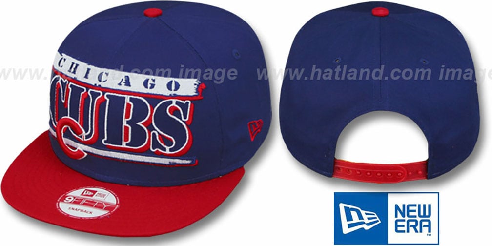 新品　NEW ERA × RHC RonHerman Cap Cubs Cubs 2T STILL BREAKIN SNAPBACK Royal-Red Hat by New Era