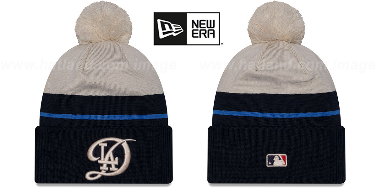 Los Angeles Dodgers 2024-25 CITY CONNECT Knit Beanie Hat Los Angeles Dodgers 2024-25 CITY CONNECT Knit Beanie Hat