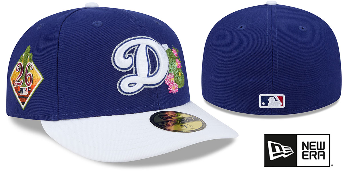 Los Angeles Dodgers 2026 PRECURVED SPRING TRAINING Fitted Hat
