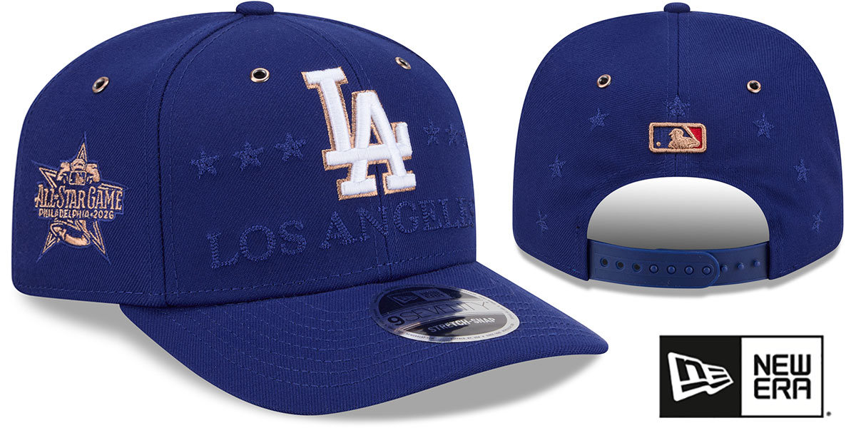  GAME NEW ERA Hat ドジャース ニュー　エラ Los Angeles Dodgers 2026 MLB ALL-STAR GAME STRETCH SNAP Royal Hat