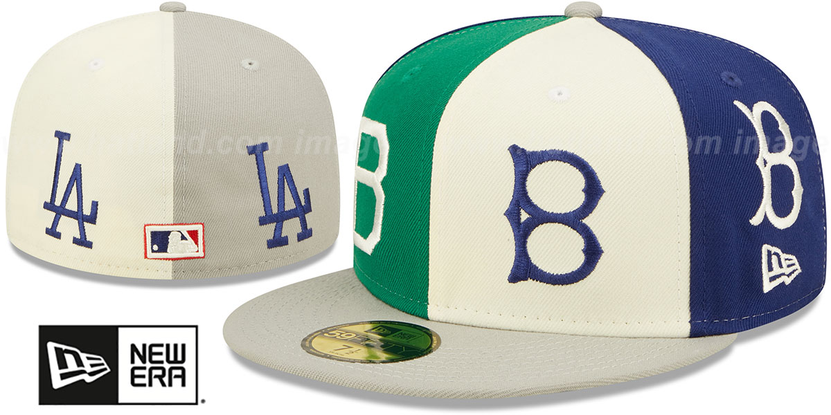Los Angeles Dodgers EVOLUTION PINWHEEL Fitted Hat by New Era