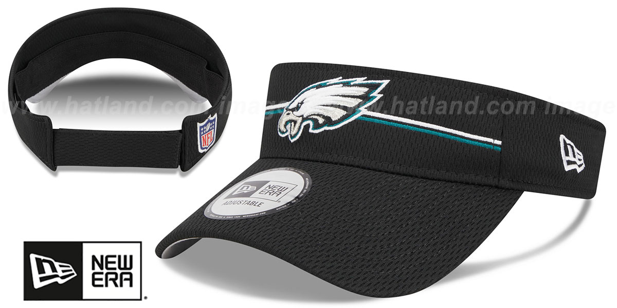 Philadelphia Eagles 2023 NFL TRAINING CAMP VISOR Black