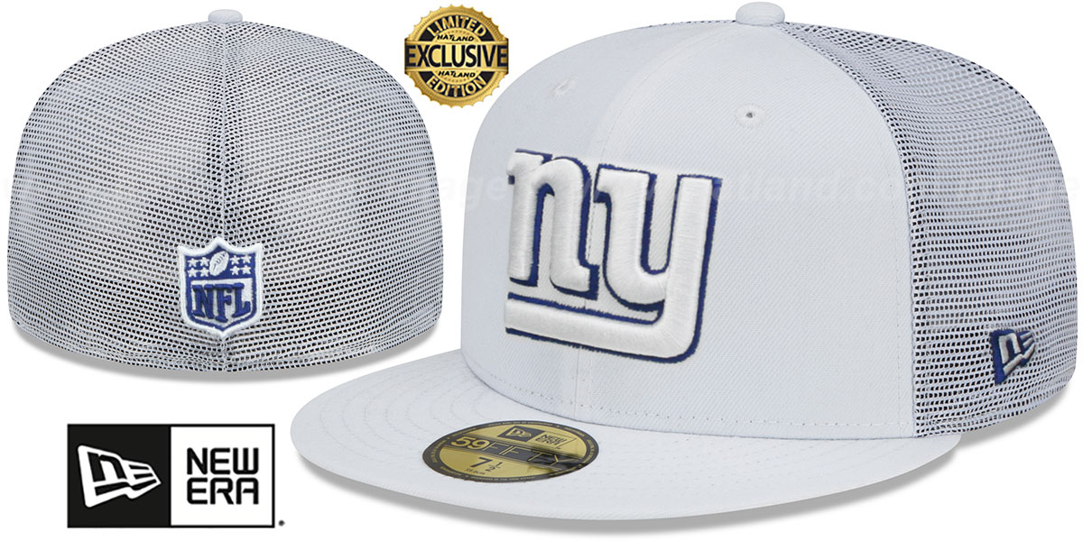 New York Giants Feather Team Hat New York Giants TEAM-SCRIPT SNAPBACK Royal Hat by New Era main image 4
