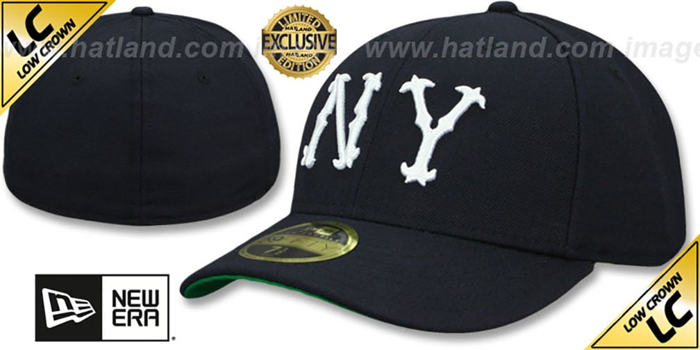 New York Highlanders LOW CROWN 1903 COOPERSTOWN Fitted Hat