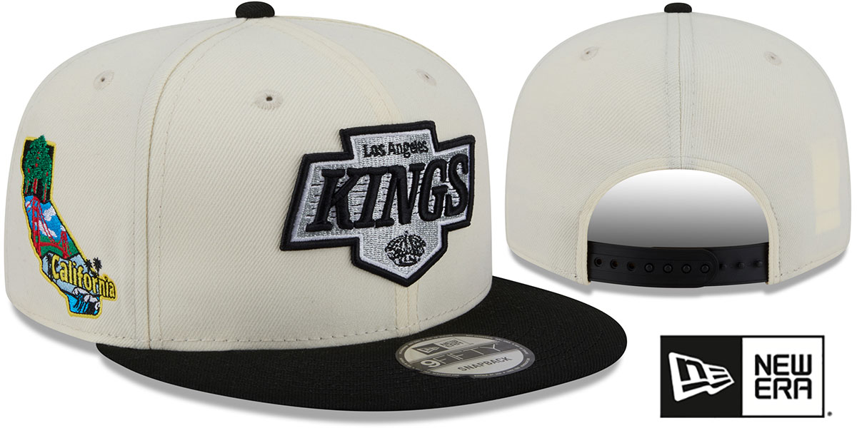 Los Angeles Kings LOCALIZED SNAPBACK Chrome-Black Hat