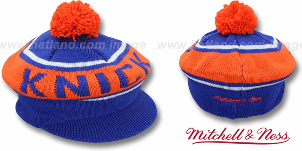 New York Knicks RERUN KNIT BEANIE by Mitchell and Ness