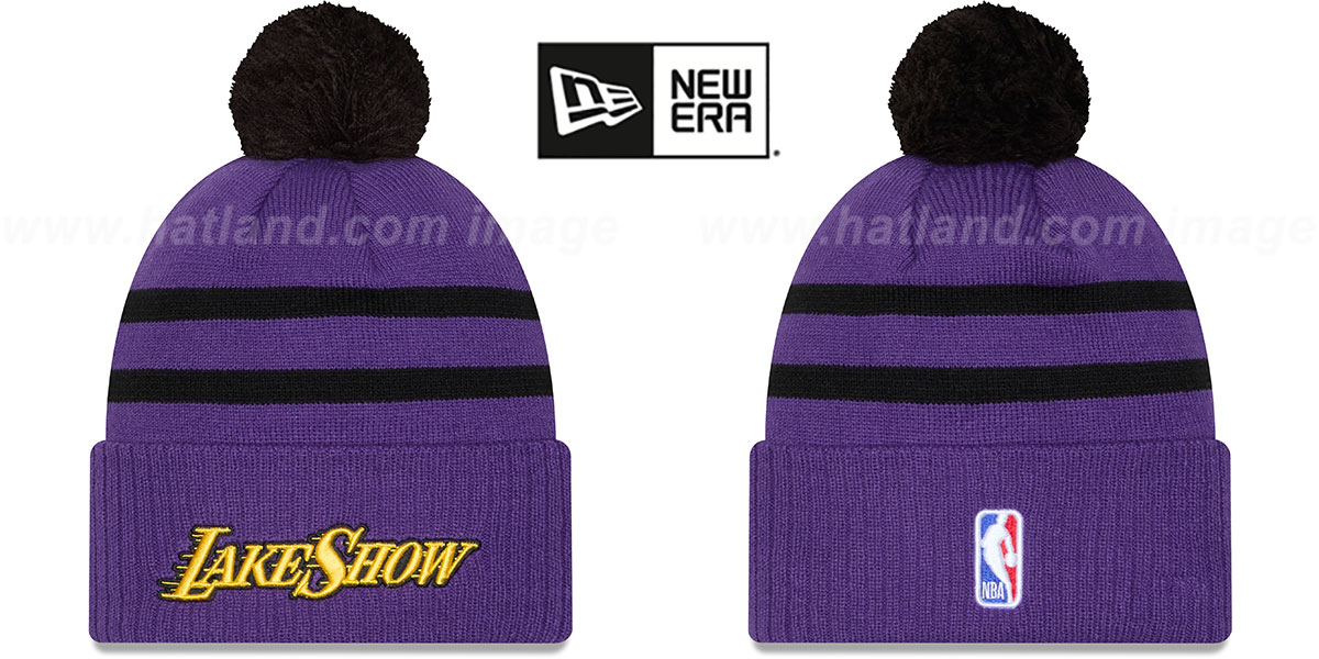 Los Angeles Lakers 24-25 CITY-EDITION Knit Beanie Hat