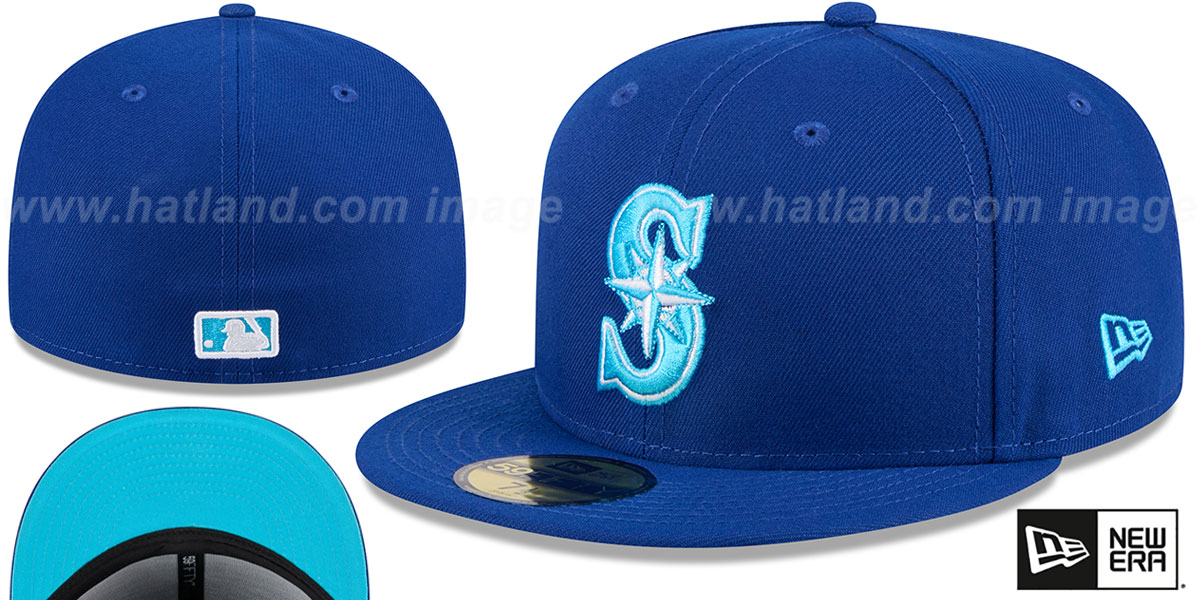 MARINERS 記念ボール Men's New Era Cream/Navy Seattle Mariners 2024 MLB All-Star