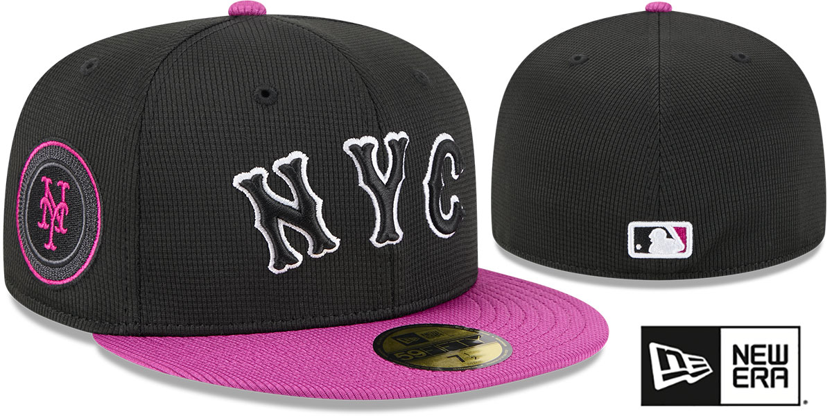 New York Mets 2025 CITY CONNECT BATTING PRACTICE Fitted Hat