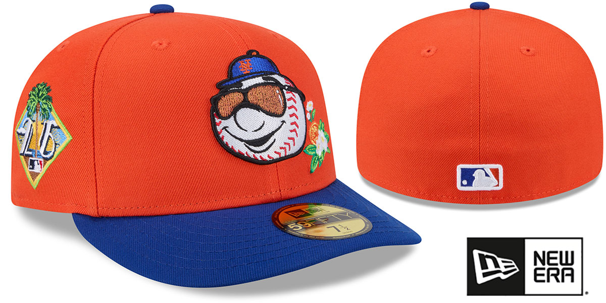 New York Mets 2026 PRECURVED SPRING TRAINING Fitted Hat