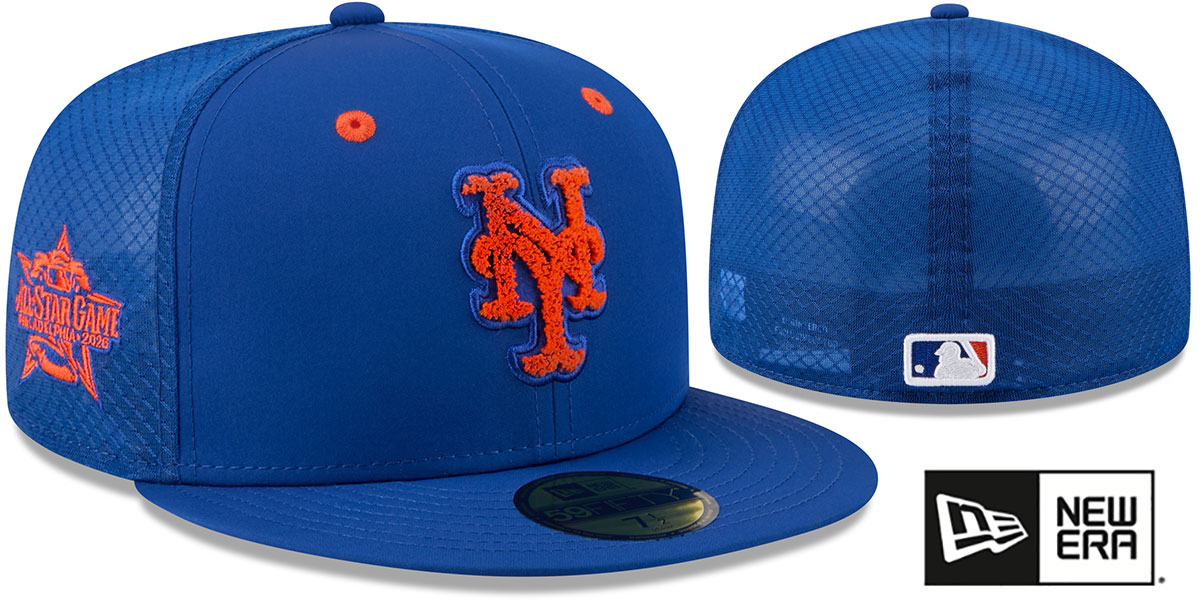 New York Mets 2026 MLB ALL-STAR HRD WORKOUT Fitted Hat