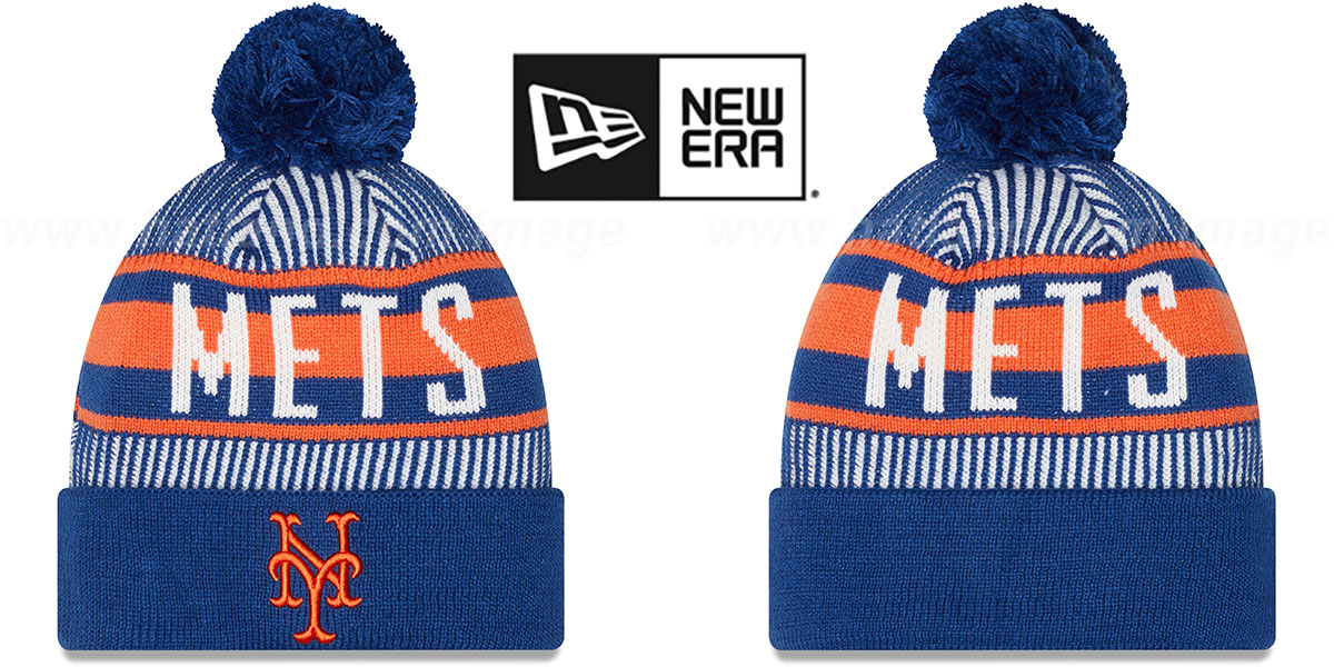 Beautiful MLB New Era New York Mets Blue & Orange Hat Cuff RARE Authentic Beanie New York Mets Hats - Etsy main image 2