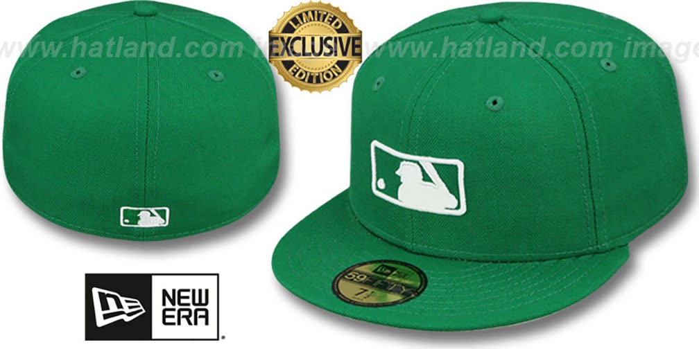 MLB UMPIRE FASHION Green Hat by New Era MLB UMPIRE FASHION Green Hat by New Era