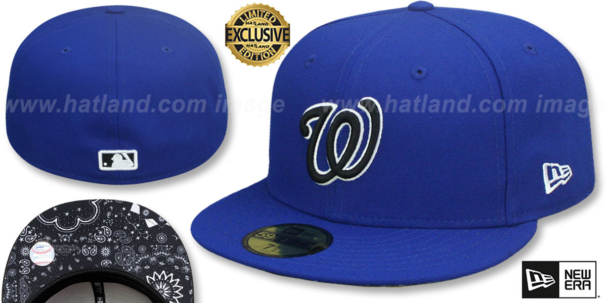 NWT Marble Royal Blue Hat hillsidegoods-noblenorth-water  main image 4