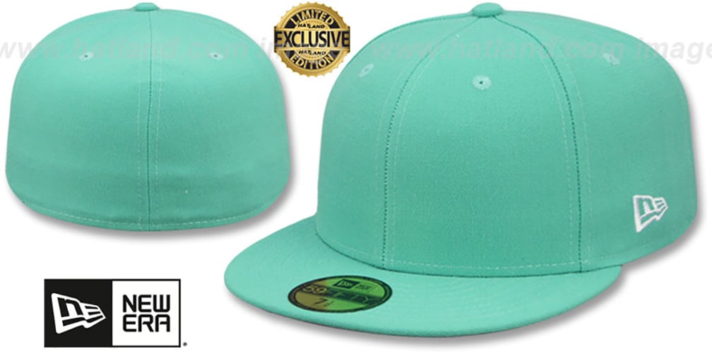 New Era 59FIFTY-BLANK Mint Fitted Hat