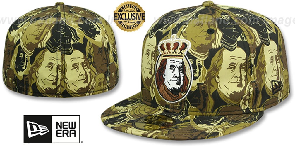 New Era BEN FRANKLIN Desert Storm Fitted Hat