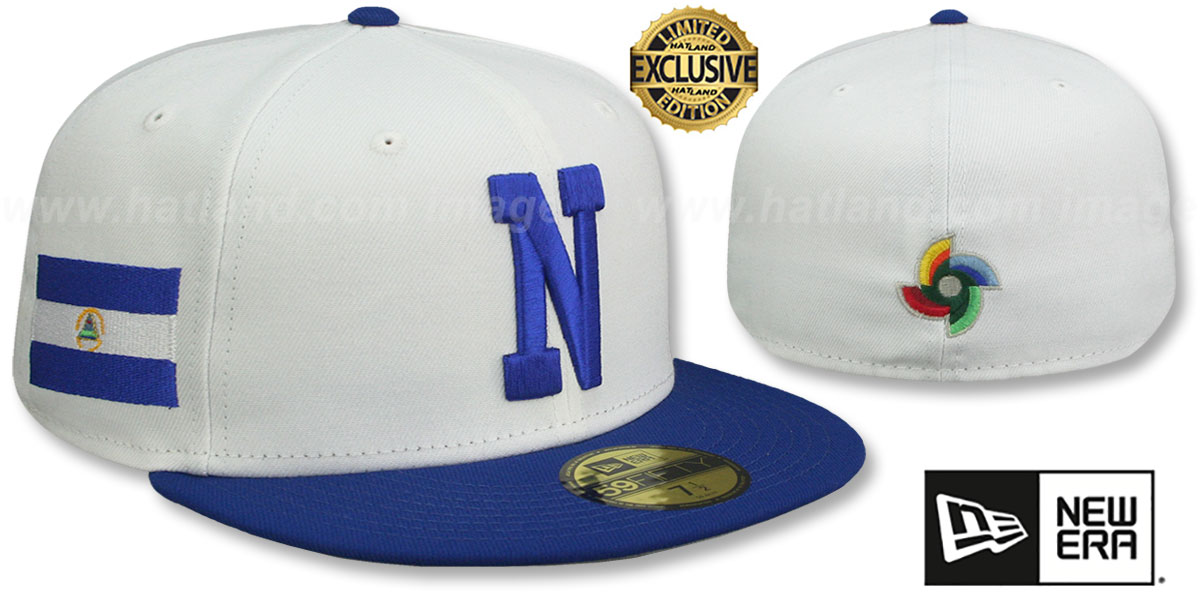 Nicaragua 2026 WBC GAME White-Royal Hat by New Era