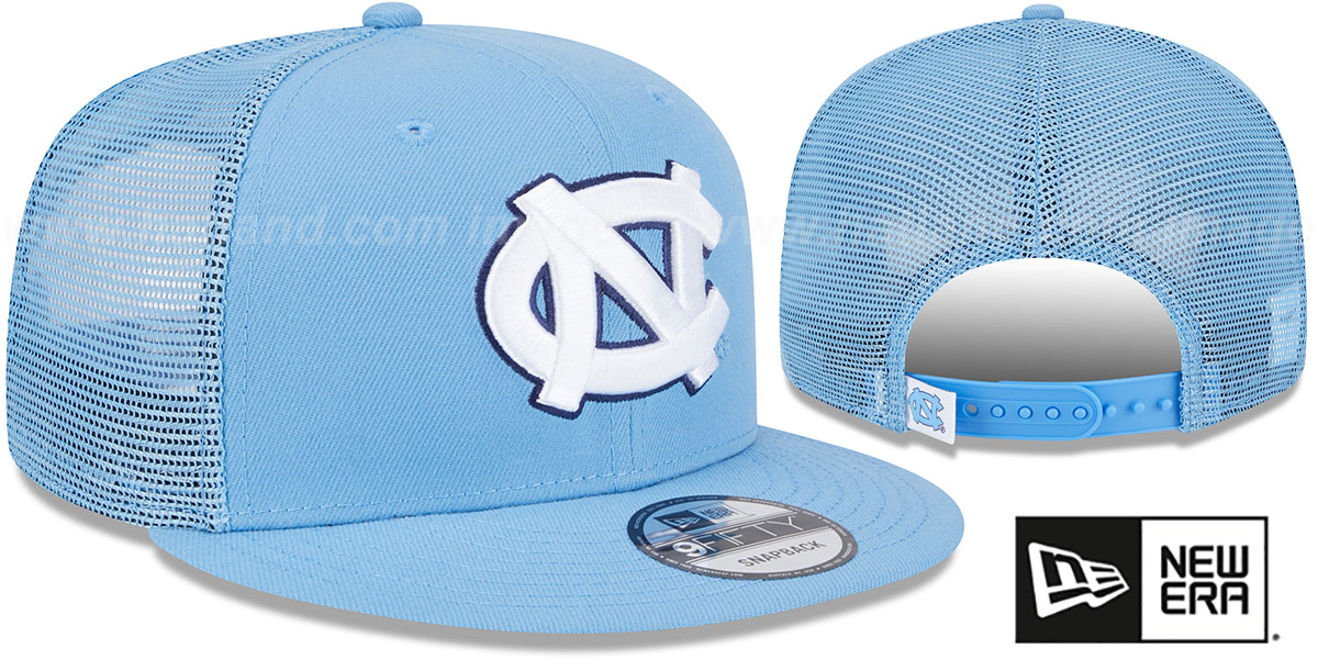 North Carolina TEAM-BASIC TRUCKER SNAPBACK Sky Hat