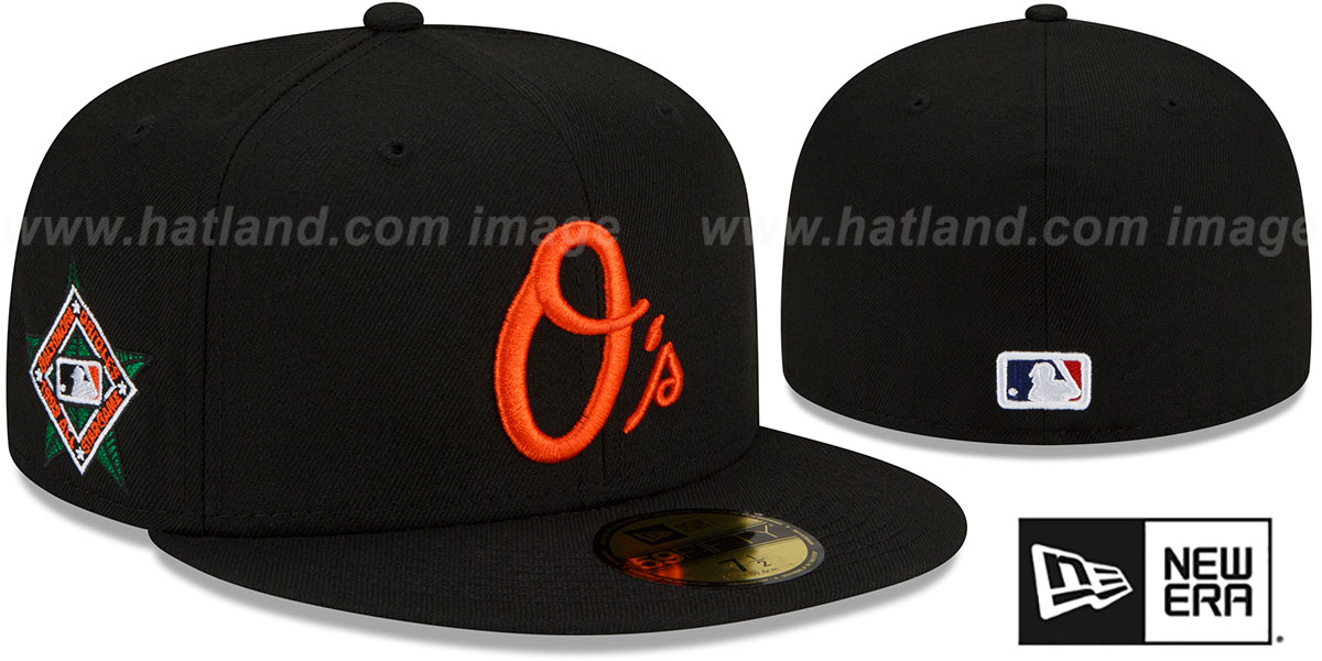 Baltimore Orioles 1993 ALL STAR GAME SIDE-PATCH UP Fitted Hat