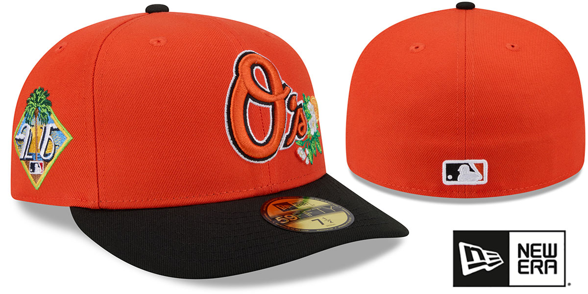 Baltimore Orioles 2026 PRECURVED SPRING TRAINING Fitted Hat