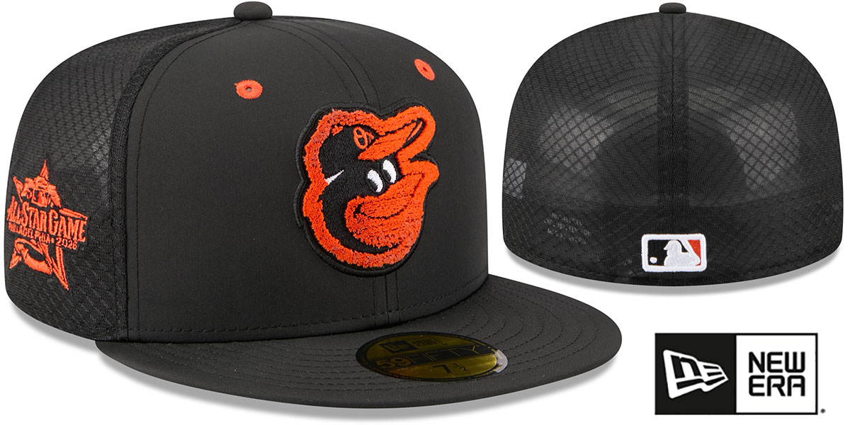 Baltimore Orioles 2026 MLB ALL-STAR HRD WORKOUT Fitted Hat