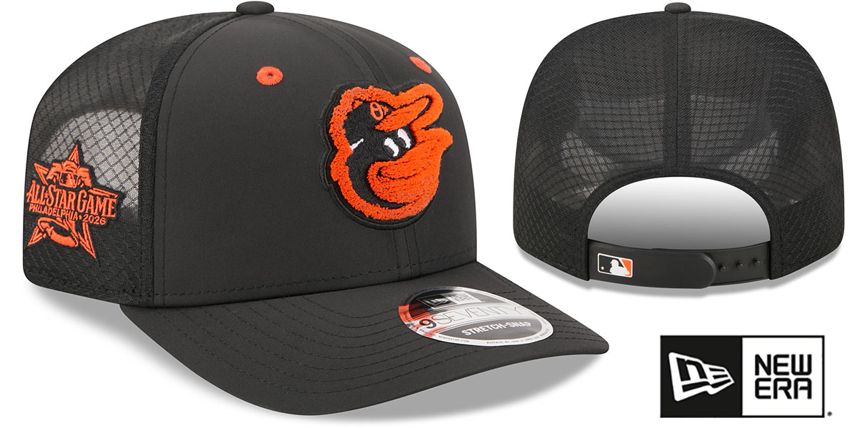 Baltimore Orioles 2026 MLB ALL-STAR HRD WORKOUT STRETCH-SNAP Hat