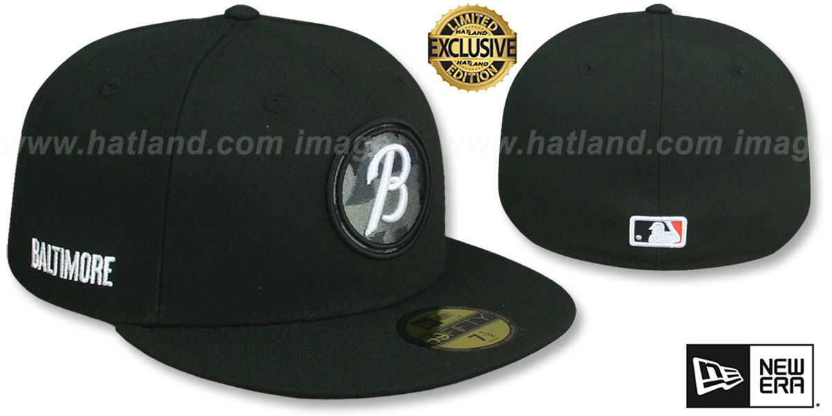 Baltimore Orioles ALTERNATE CITY CONNECT Black Fitted Hat