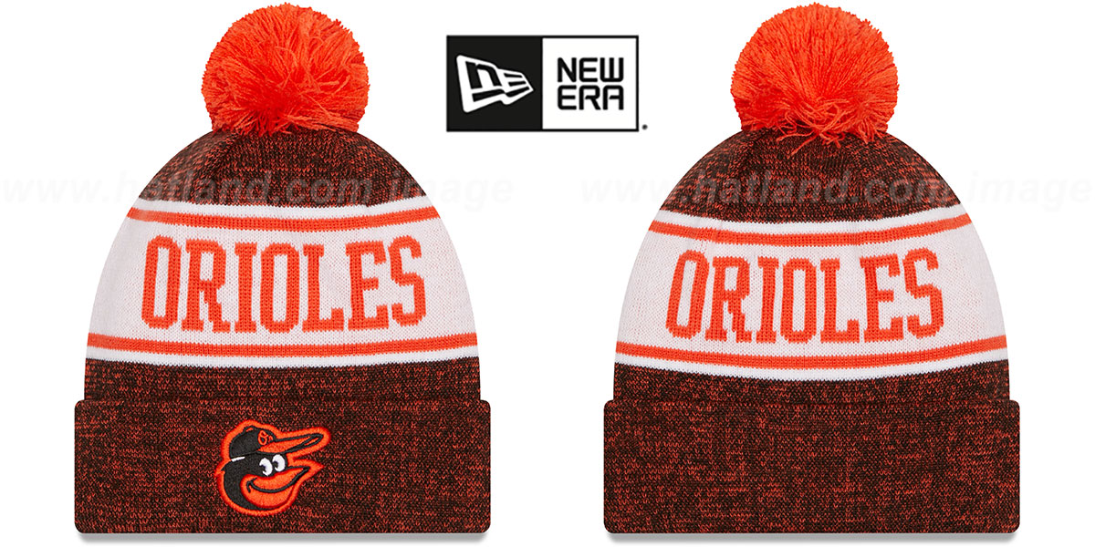 Baltimore Orioles BANNER Knit Beanie Hat by New Era
