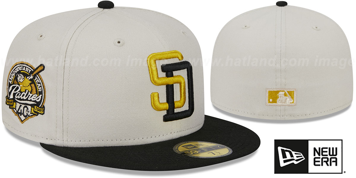 New Era Crystal Embellished Two-Tone Cap in Cream & Beige NEW ERA 9FORTY A-FRAME MLB NEW YORK YANKEES TWO TONE / GREY  main image 4