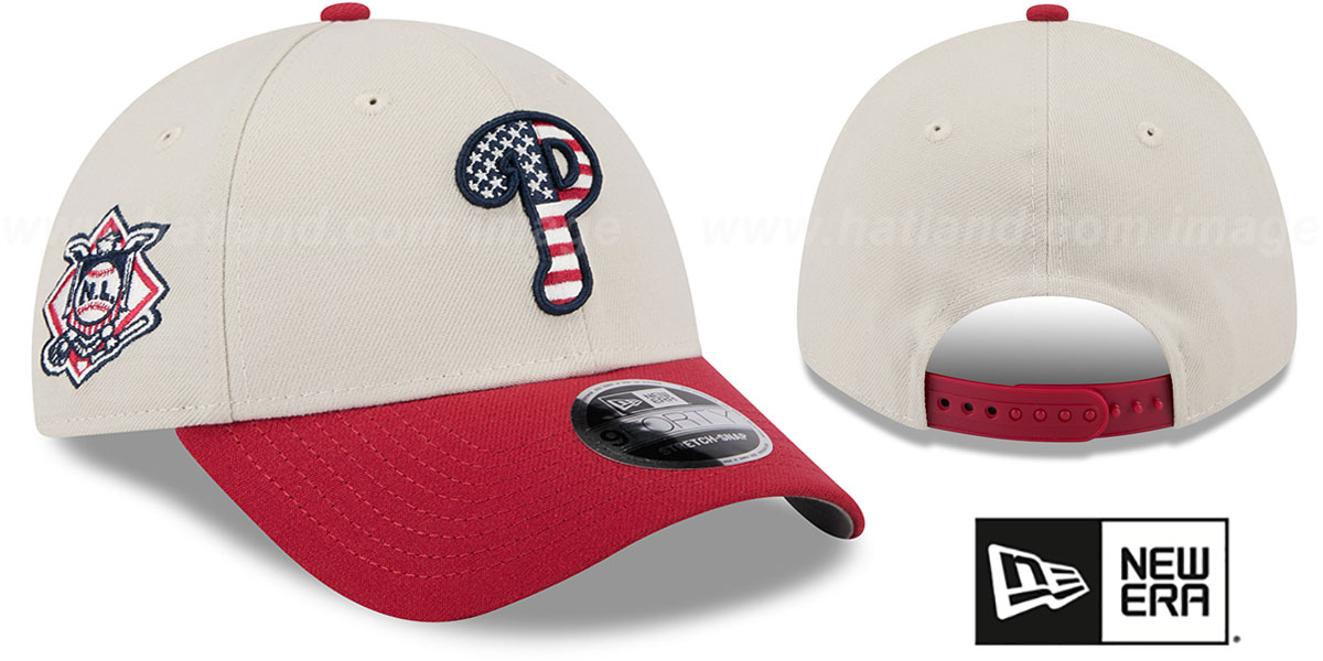 Philadelphia Phillies 2024 JULY 4TH STARS N STRIPES STRETCH SNAP