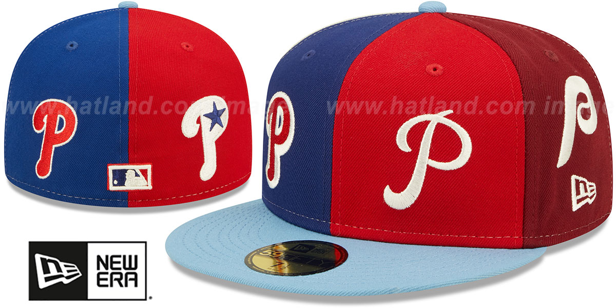 Philadelphia Phillies EVOLUTION PINWHEEL Fitted Hat