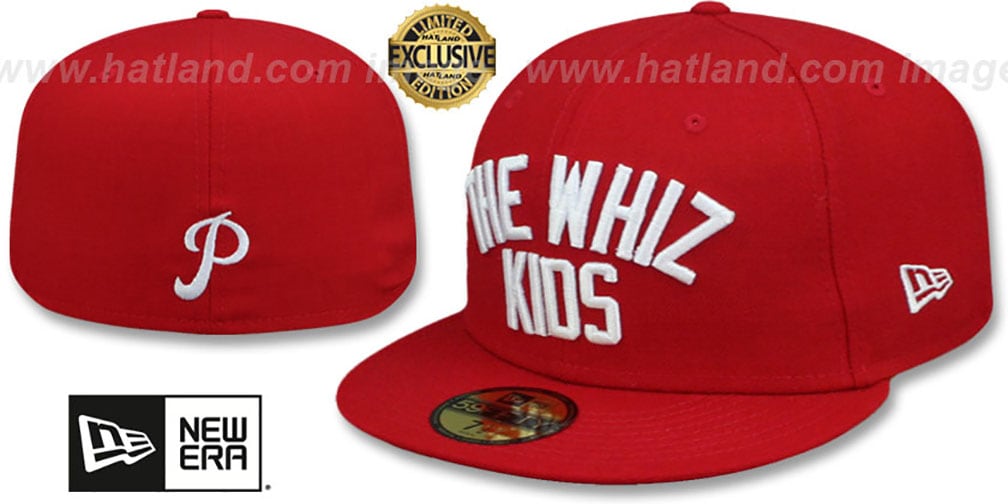 phillies-whiz-kids-red-fitted-