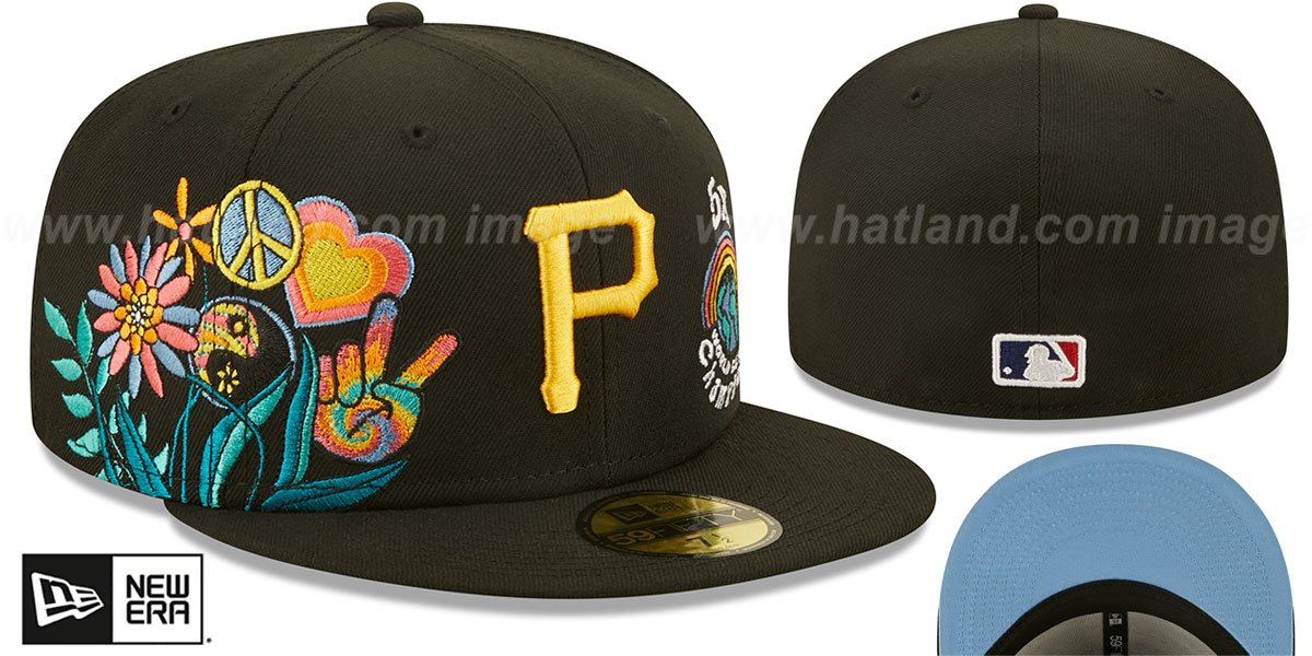 pirates-groovy-black-fitted-