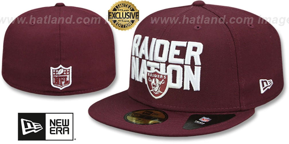 With Logo Las Vegas Raiders Hats U2013 Hat Club Custom Raiders Hat
