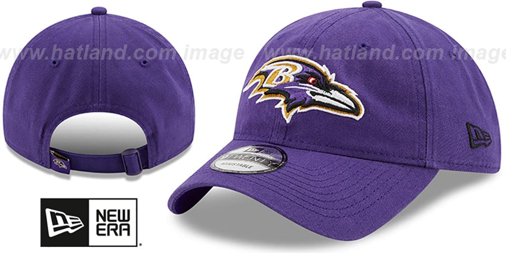 Baltimore Ravens CORE-CLASSIC STRAPBACK Purple Hat